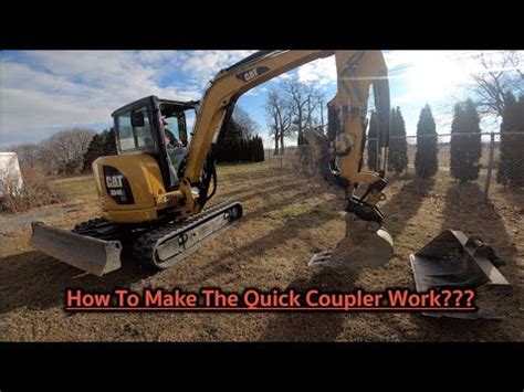 mini excavator quick coupling|cat 303.5 quick coupler.